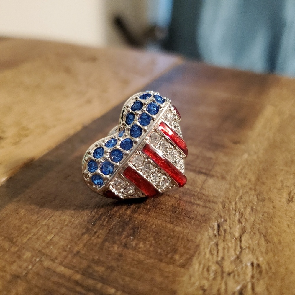 Swarovski pin